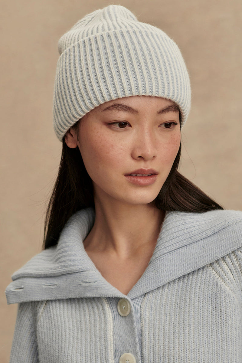 Varley Dionne Plated Beanie Dionne Plated Beanie in Cocoa Dust | Baseline Social main image 4