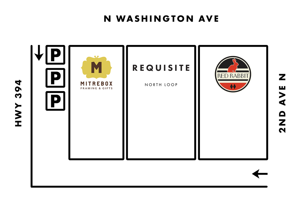 REQUISITE - Contact Us - Store Location, Hours, Directions, and Social